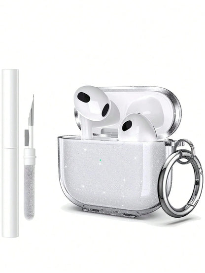 Silicone Case with Cleaner Kit for AirPods Pro/Pro 2/3/4 Accessories