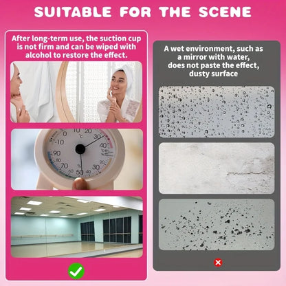 Silicone Suction Cup Phone Holder with Card Wallet for iPhone and Android Selfies