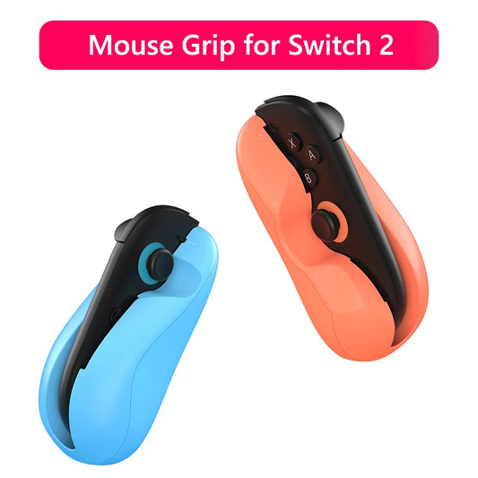 2-Pack Mouse Grip Holders for Switch 2 Joy-Con Left & Right Controllers