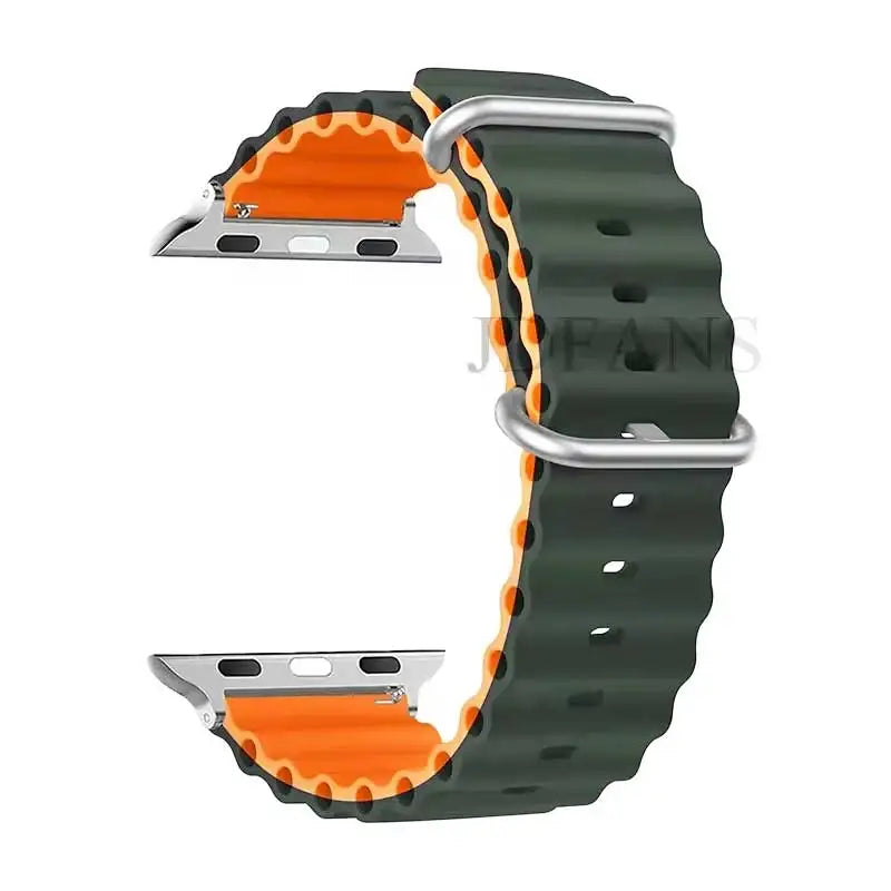 Ocean Strap for Apple Watch Ultra 49mm Series 10 9 8 7 SE in 45–38mm Sizes