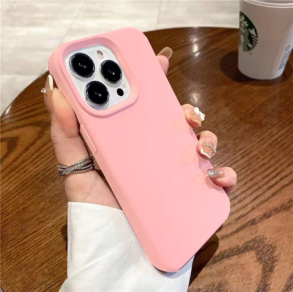 Liquid Silicone Shockproof Case for iPhone 14/14 Pro Max – Soft Back Cover