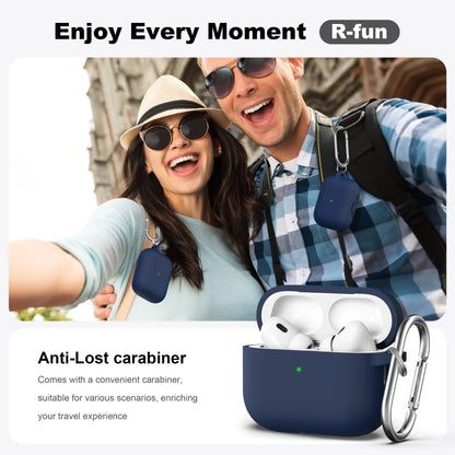 Soft Silicone AirPods Pro 3 Case – Keychain & Cleaning Kit Included