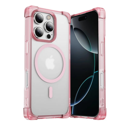 MagSafe Wireless Charging Matte Armor Case for iPhone 16–11 Pro Max