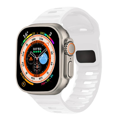 Sport Silicone Strap for Apple Watch Ultra 3/2 and Series 11–6, SE3 (49–40mm)