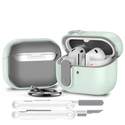 Secure Lock Case for Samsung Galaxy Buds 3/3 Pro with Cleaner Kit & Keychain