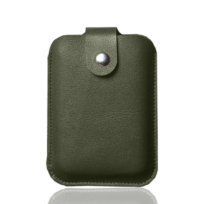 Leather Power Bank Pouch Case for iPhone 13 MagSafe External Battery Cover