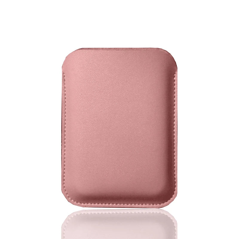 Leather Power Bank Pouch Case for iPhone 13 MagSafe External Battery Cover
