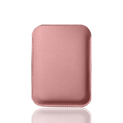 Leather Power Bank Pouch Case for iPhone 13 MagSafe External Battery Cover