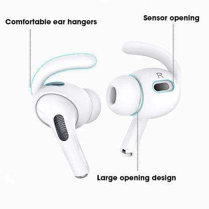Silicone Anti-Slip Ear Hooks for AirPods Pro | Secure Anti-Drop Holders