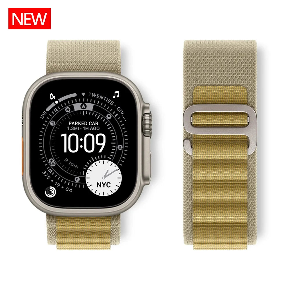 Alpine Loop Nylon Strap for Apple Watch Ultra 3 & Series 11–7