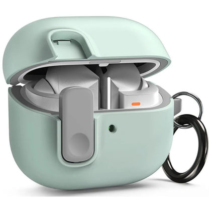 Secure Lock Case for Samsung Galaxy Buds 3/3 Pro with Cleaner Kit & Keychain