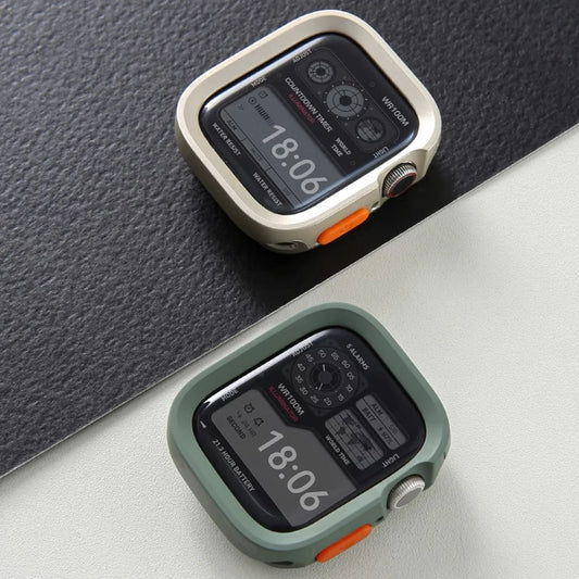 Soft Silicone Protective Case Cover for Apple Watch 41–49mm Series 4–10