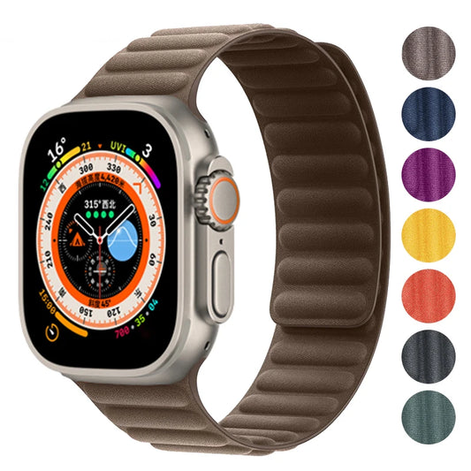 FineWoven Magnetic Loop Strap for Apple Watch Ultra 2 & Series 10/9/8/7/SE – All Sizes