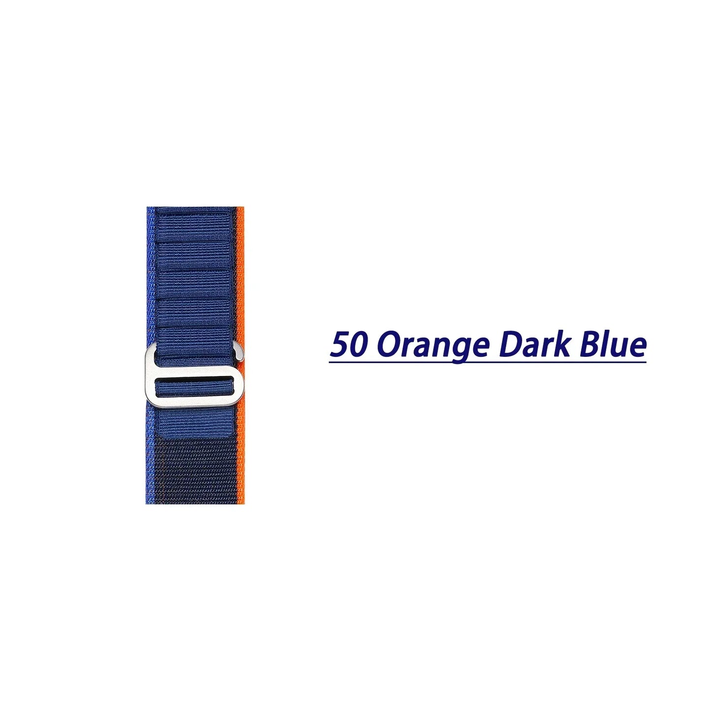 Alpine Nylon Strap for Apple Watch Ultra 2 Series 10–3 in 49–38mm Sizes