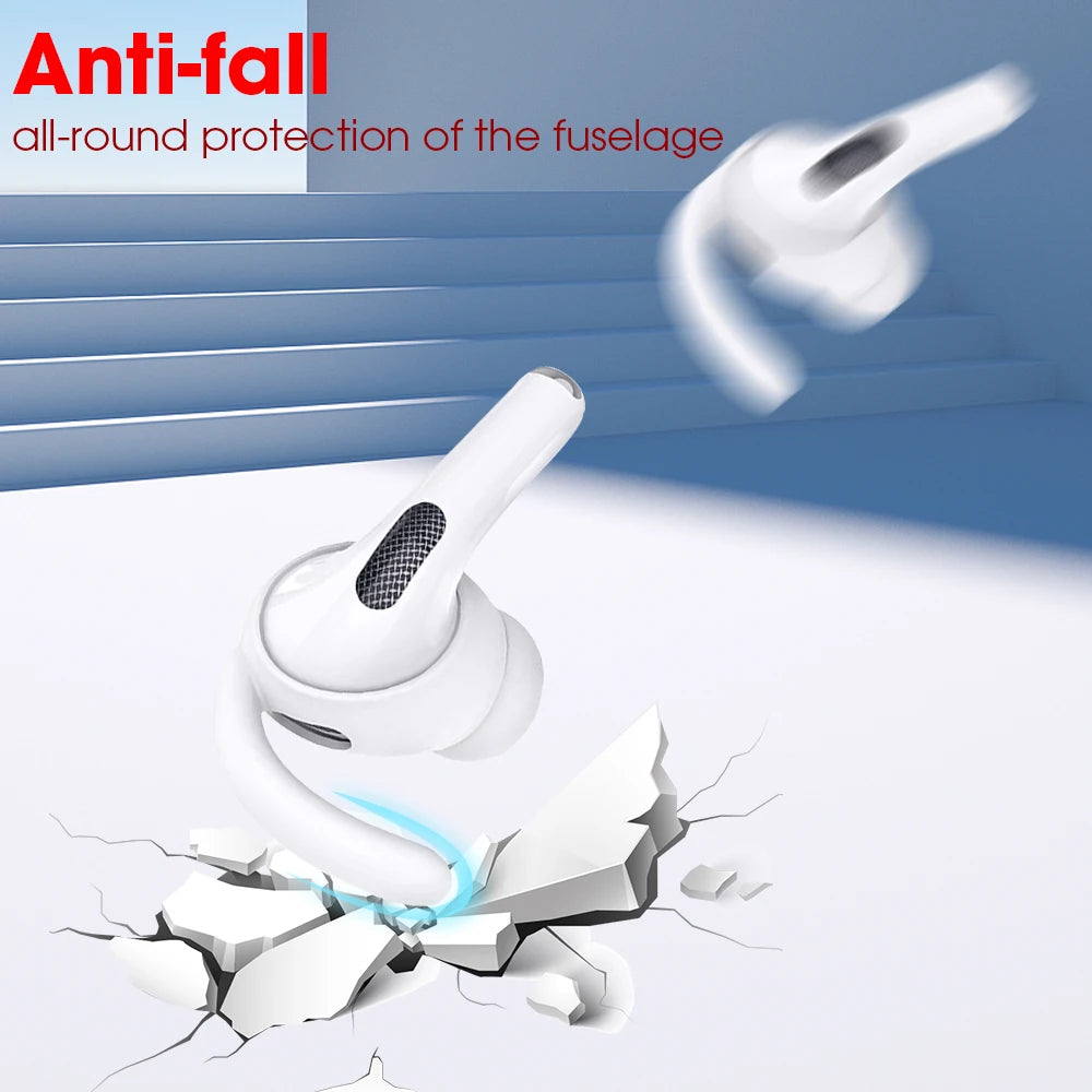 Silicone Anti-Slip Ear Hooks for AirPods Pro | Secure Anti-Drop Holders