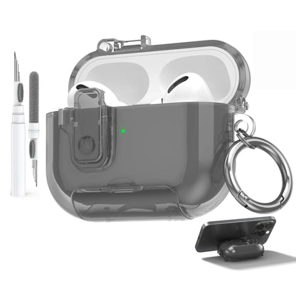 Clear Soft TPU Case for AirPods Pro 3 – Shockproof Cover with Cleaner Kit (2025)