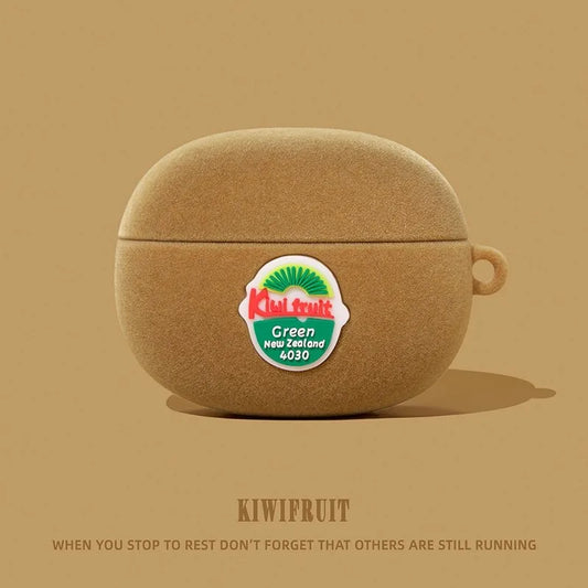 Kiwi Fruit Silicone Case for AirPods 1/2/3/4 Pro & Pro 2 Earphone Accessories