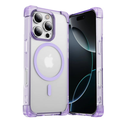 MagSafe Wireless Charging Matte Armor Case for iPhone 16–11 Pro Max