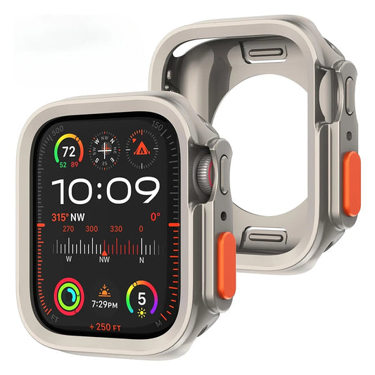 Shockproof TPU Bumper Case for Apple Watch Ultra 9 8 7 6 SE 45/41/44/40mm