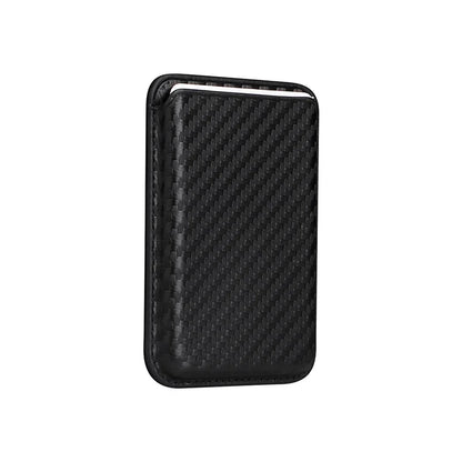 Carbon Fiber MagSafe Wallet Card Holder for iPhone 17–12 Pro Max