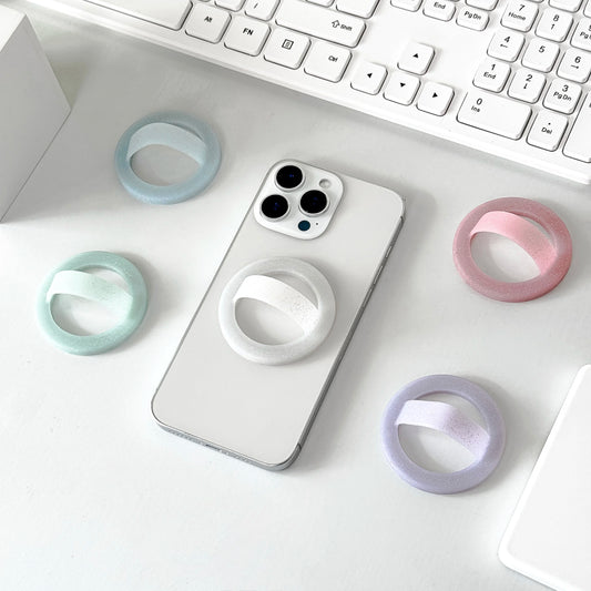 MagSafe Magnetic Phone Ring Holder with Liquid Silicone Anti-Slip
