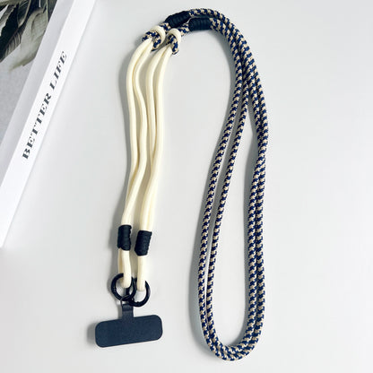 Personalized Double Color Universal Phone Lanyard Shoulder Strap Safety Rope