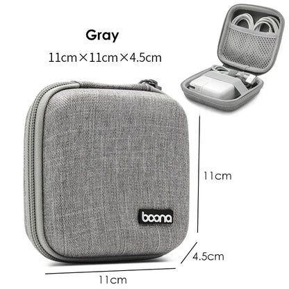 Mini Hard Shell Storage Case for Earphones, Chargers & USB Drives