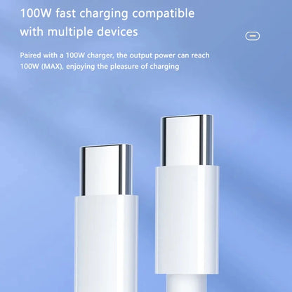PD 100W/60W USB-C to USB-C Fast Charging Cable | Data Line for Laptop & Phone