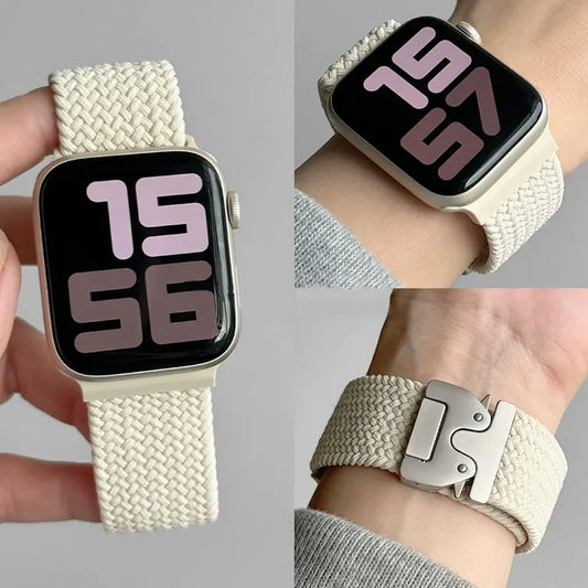 Parachute Braided Nylon Strap for Apple Watch Ultra 3/2/1 49mm–41mm