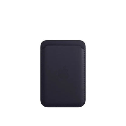 Leather MagSafe Case with Magnetic Card Holder for iPhone 12-16 Pro Max