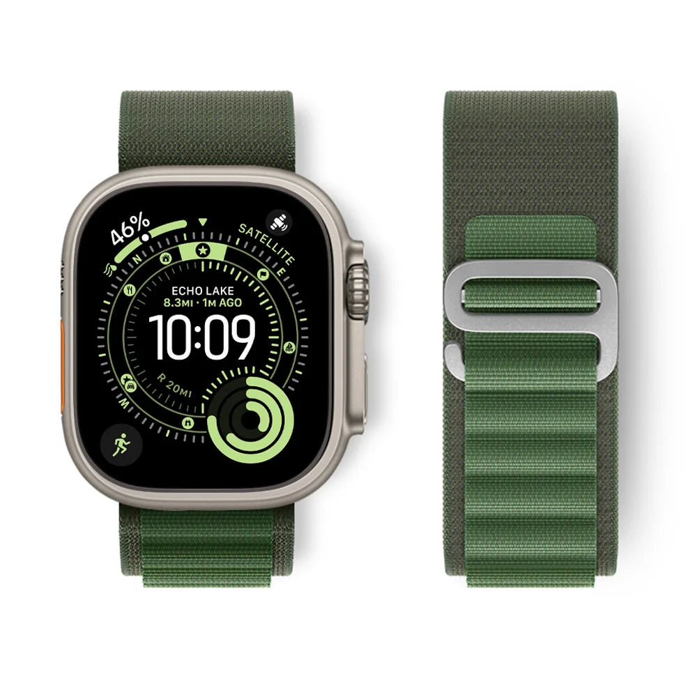 Alpine Loop Nylon Strap for Apple Watch Ultra 3 & Series 11–7