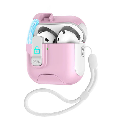Magnetic Latch Case with Lanyard for iPhone 4/3/2/1 Pro & Wireless Earphones