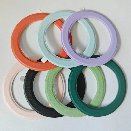 Mobile Phone MagSafe Circle Ring Sticker Back Iron Plate for iPhone 14/15