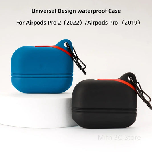Waterproof Silicone Case for AirPods 4/Pro 2/3 – Universal Soft Cover