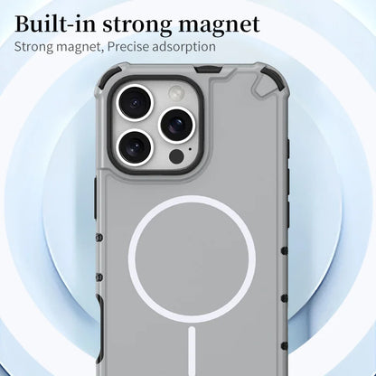 Luxury MagSafe Military-Grade Phone Case for iPhone 16 15 14 Pro Max