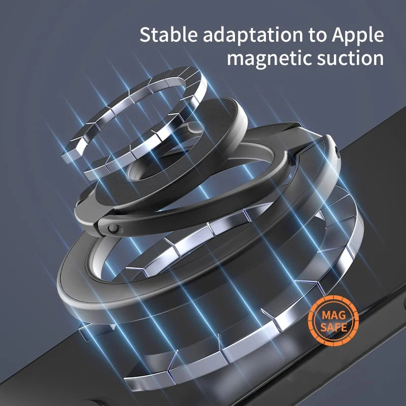 2025 Double-Sided Magnetic MagSafe Phone Stand for iPhone 17, 16, 15 Pro/Plus