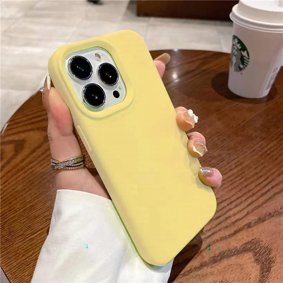 Liquid Silicone Shockproof Case for iPhone 14/14 Pro Max – Soft Back Cover