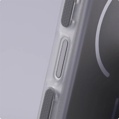Matte Shockproof MagSafe Bumper Case for iPhone 15 Pro Max, 14 Plus, 13, 12