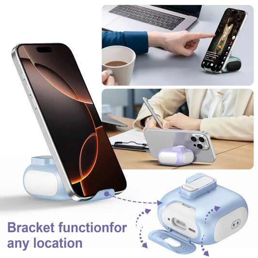 Magnetic Latch Case with Lanyard for iPhone 4/3/2/1 Pro & Wireless Earphones