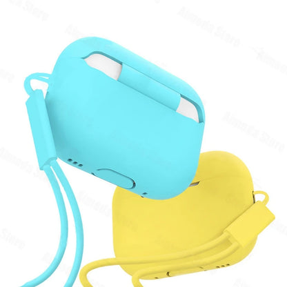 Liquid Silicone Case for AirPods Pro 2/3 – Soft Protective Earphone Cover