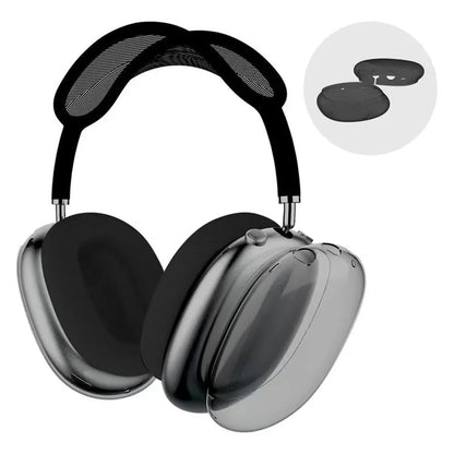 3D Transparent Anti-Scratch Case for AirPods Max - Soft Protective Cover