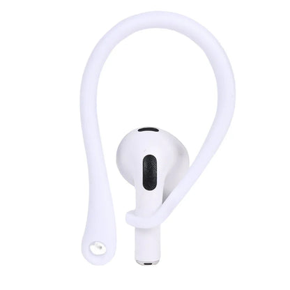 Silicone Anti-Lost Ear Hooks for AirPods Pro & 3, Bluetooth Earphone Holder, Sports Use