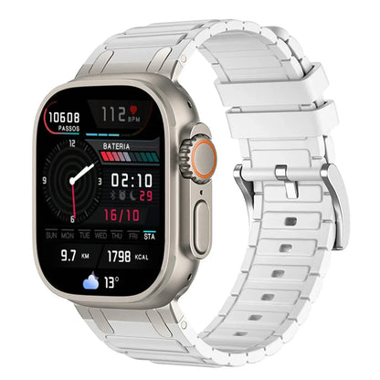 Silicone Strap for Apple Watch Ultra 3/2 49mm Series 11–1 SE Sport Band