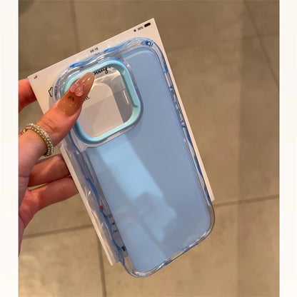 Luxury Jelly Candy Shockproof Case for iPhone 13–11 Plus Pro Max