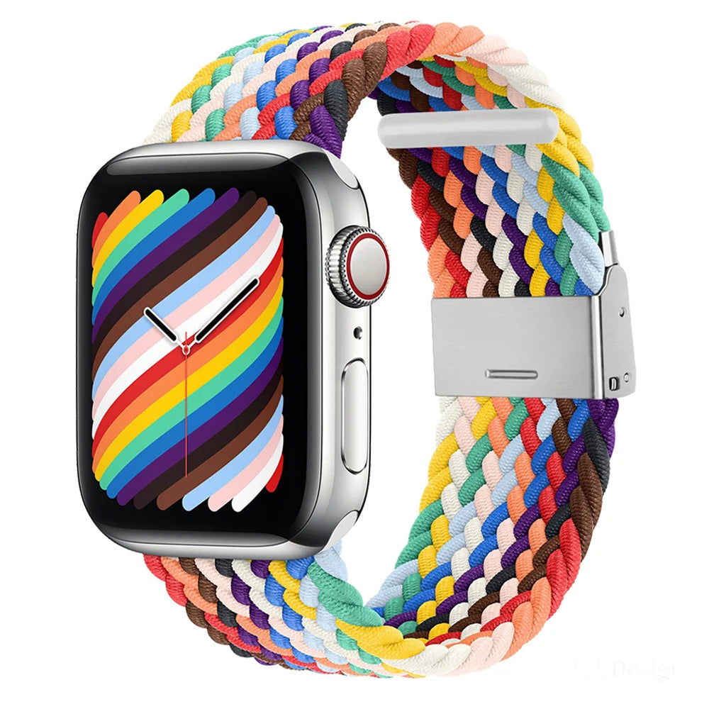 Braided Strap for Apple Watch Ultra 49mm Series 11 10 9 8 7 6 5 SE Band