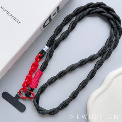 Acrylic Crossbody Phone Lanyard Strap – Anti-Lost Neck & Wrist Clip