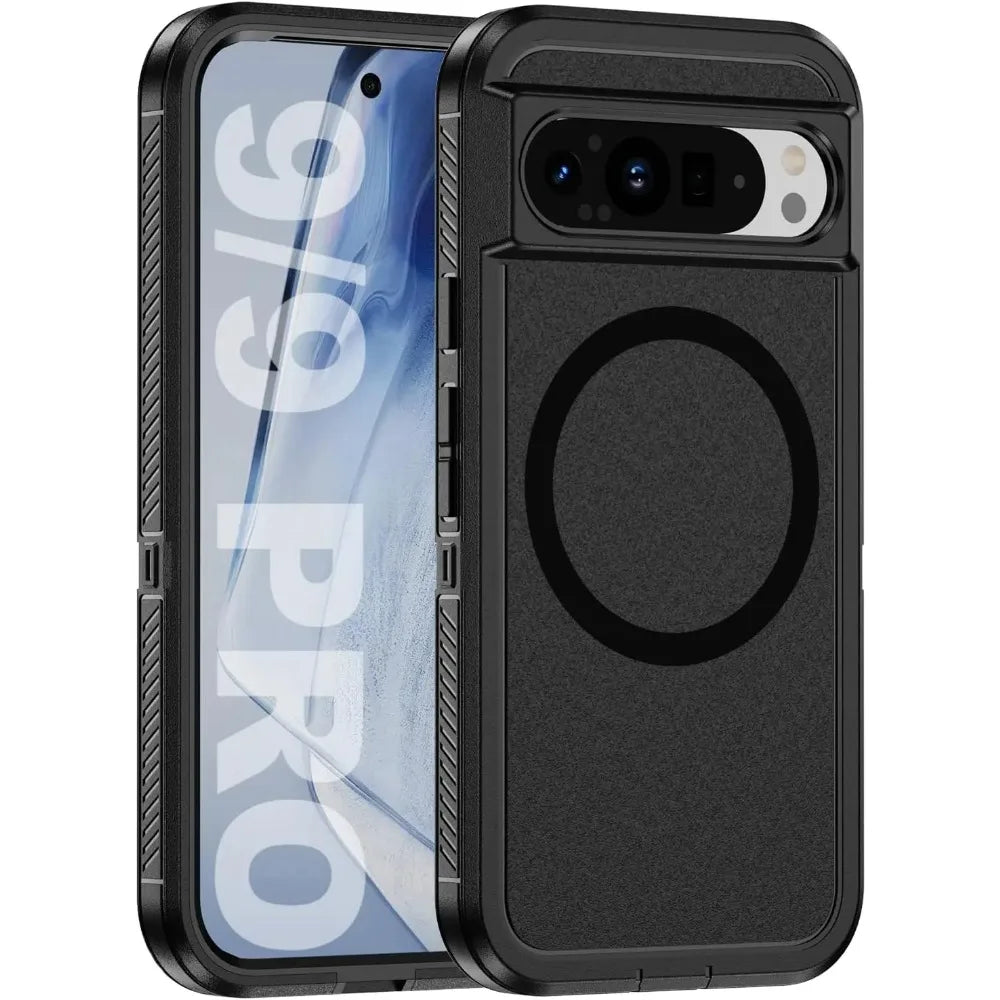 Shockproof MagSafe Armor Case for Google Pixel 10 9 Pro XL 8 7A Magnetic Rugged