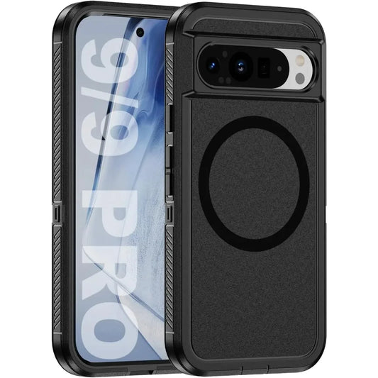 Shockproof MagSafe Armor Case for Google Pixel 10 9 Pro XL 8 7A Magnetic Rugged