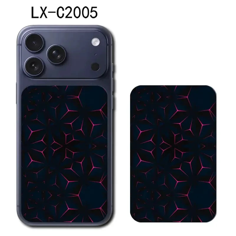 3D Colorful Half-Back Protective Decal Skin for iPhone 17 Pro / 17 Pro Max