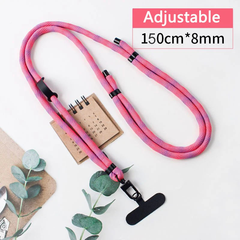 Fashion Adjustable Phone Lanyard | Crossbody Anti-Lost Strap for iPhone